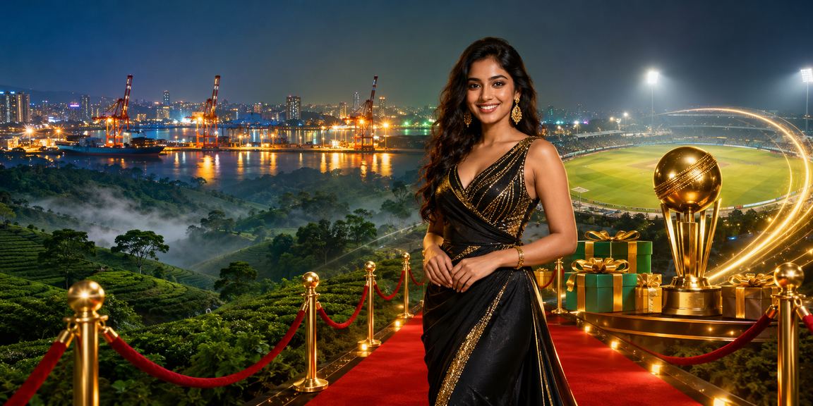 চট্টগ্রামে চা বাগানের পরিবেশে মোবাইলে ক্রিকেট বেটিং করছেন একজন ব্যবহারকারী